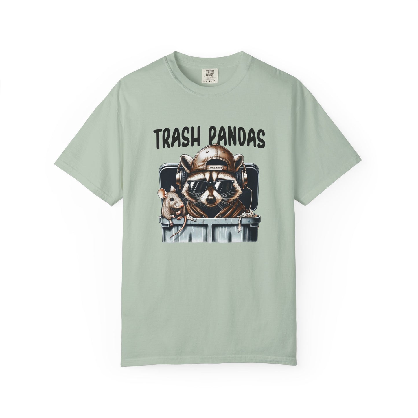 Trash Pandas Unisex Garment-Dyed T-Shirt - Casual Vintage Style for Everyday Wear