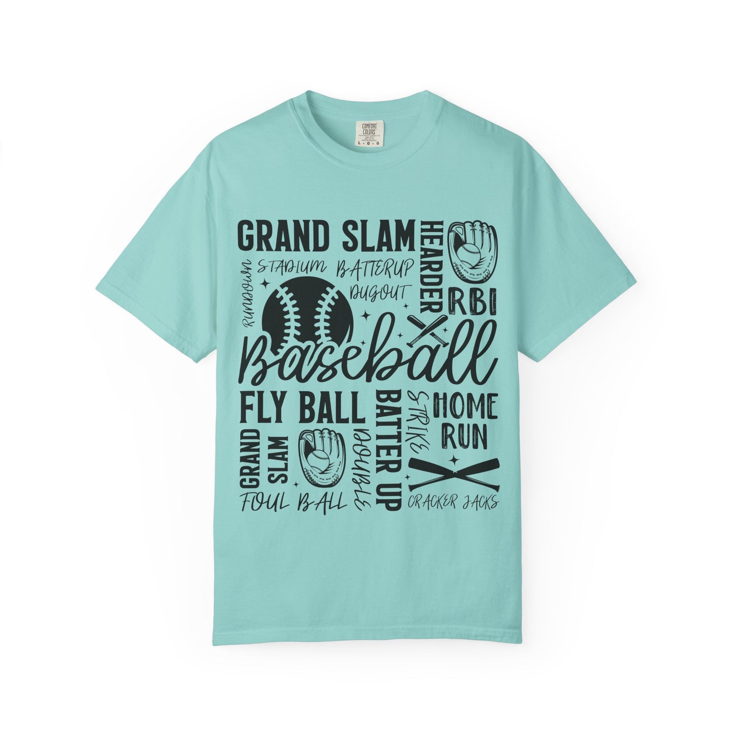 Baseball mom Unisex Garment-Dyed T-Shirt - Casual Vintage Style for Everyday Wear