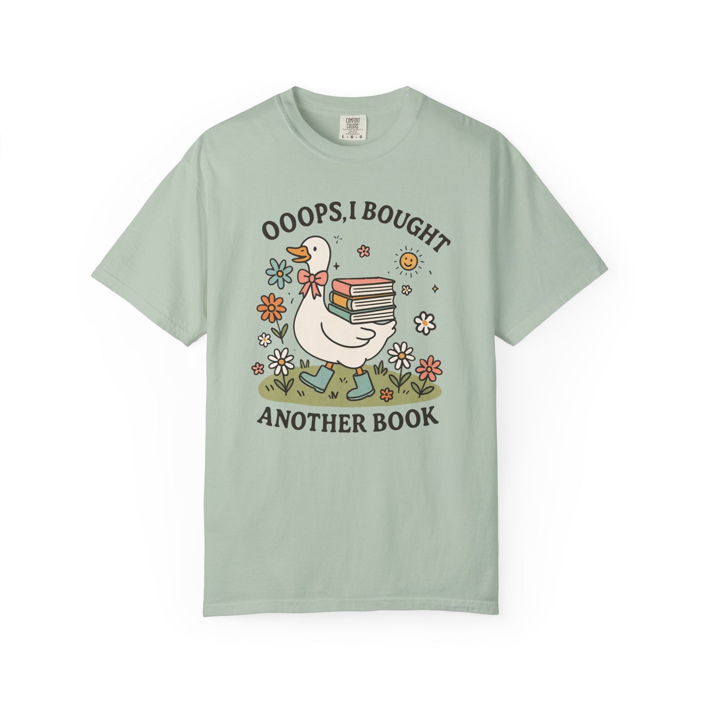 Ooops I bought another book Unisex Garment-Dyed T-Shirt - Casual Vintage Style for Everyday Wear