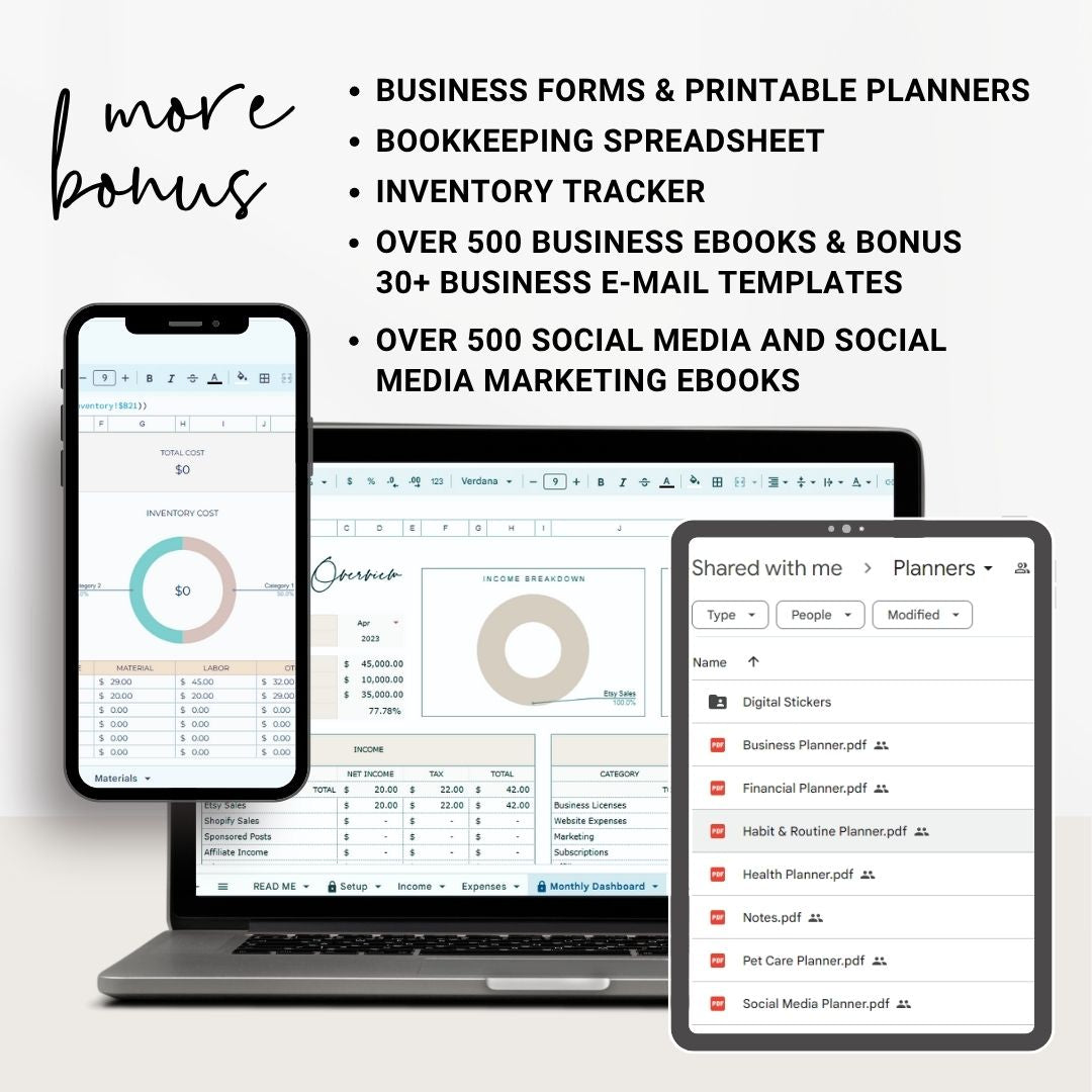 Cleaning Services Bundle, Business Forms, Door Hanger, Flyers, Business Card, Social Media Post, Canva Templates Blue Themes