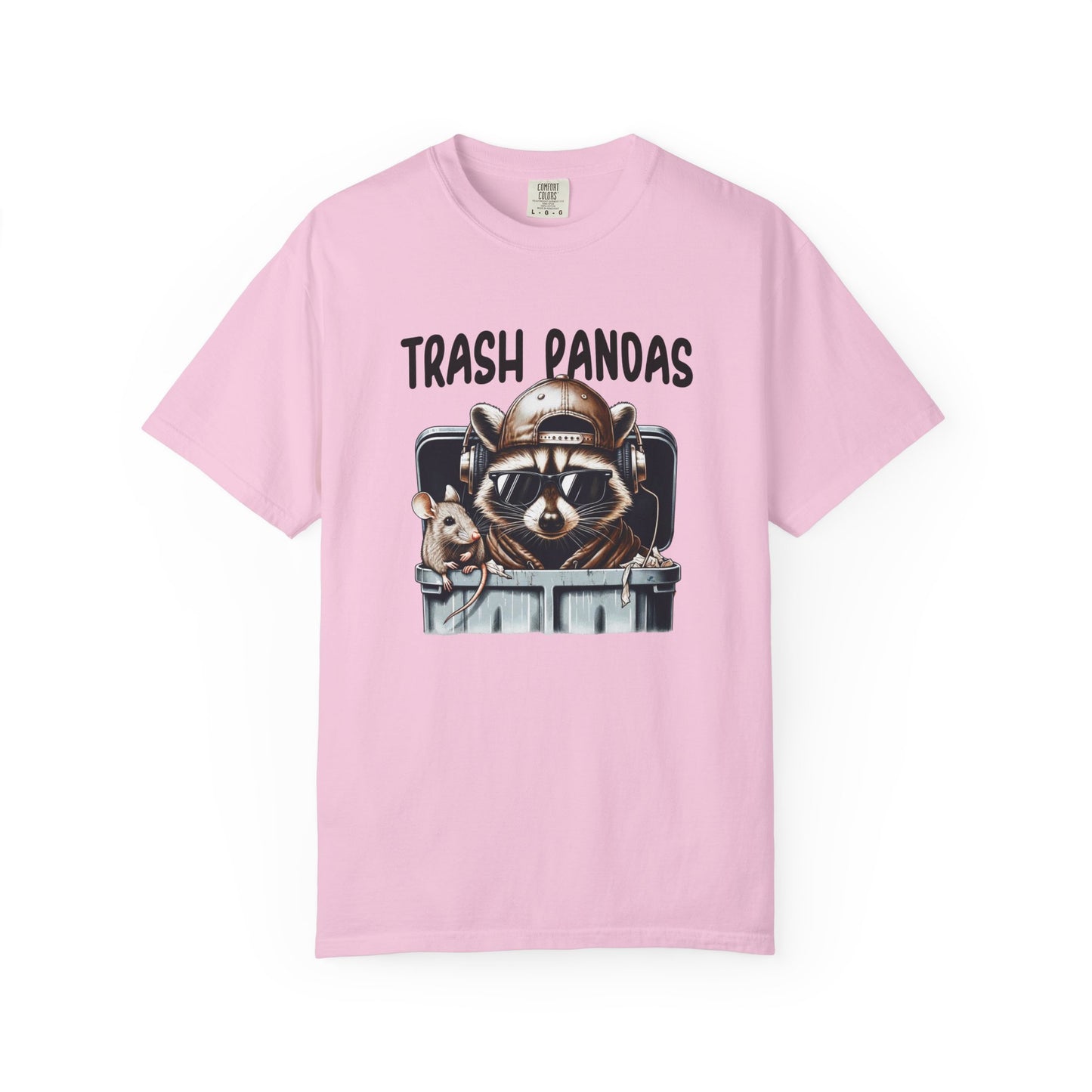 Trash Pandas Unisex Garment-Dyed T-Shirt - Casual Vintage Style for Everyday Wear