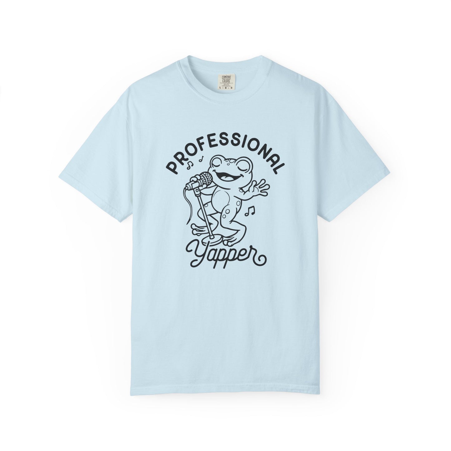 Professional Yapper Unisex Garment-Dyed T-Shirt - Casual Vintage Style for Everyday Wear