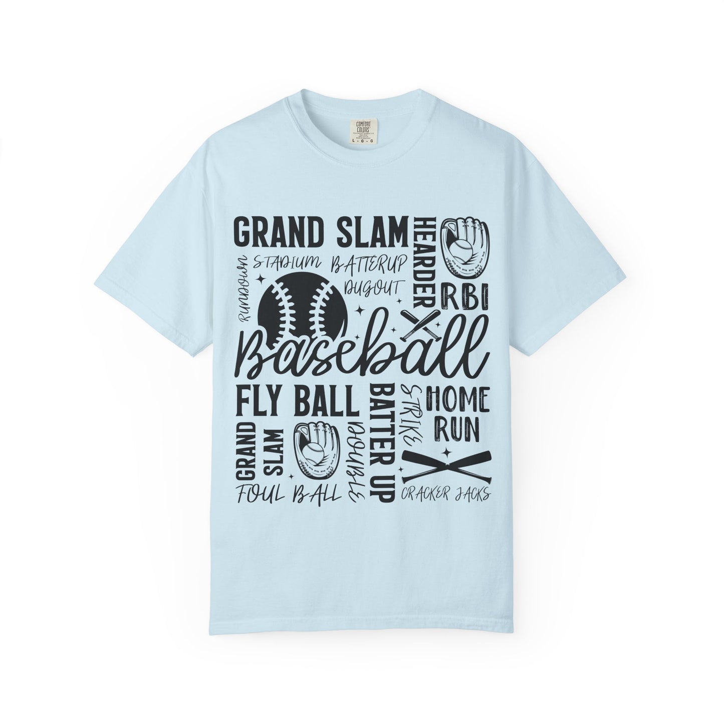 Baseball mom Unisex Garment-Dyed T-Shirt - Casual Vintage Style for Everyday Wear