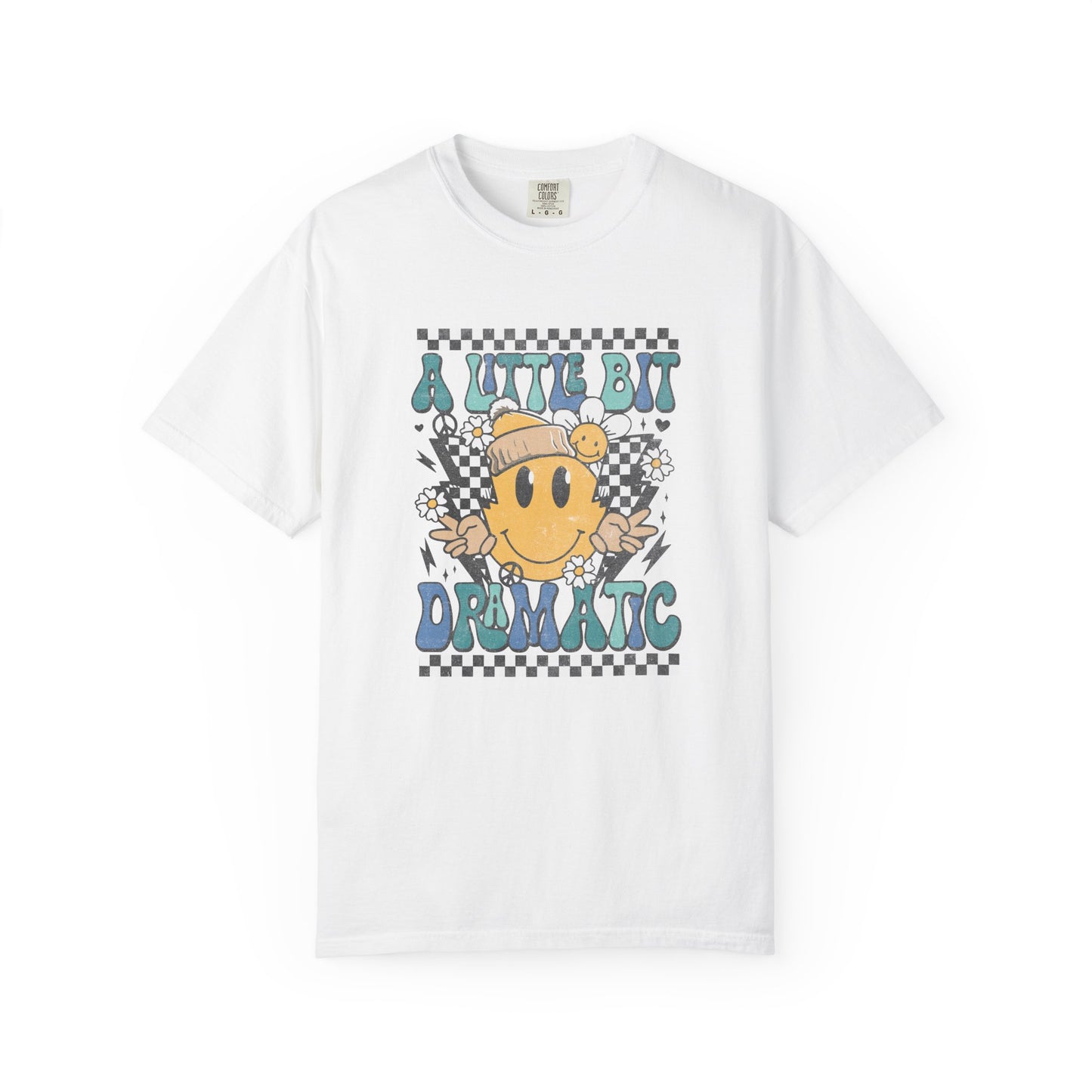 A little bit dramatic Unisex Garment-Dyed T-Shirt - Casual Vintage Style for Everyday Wear