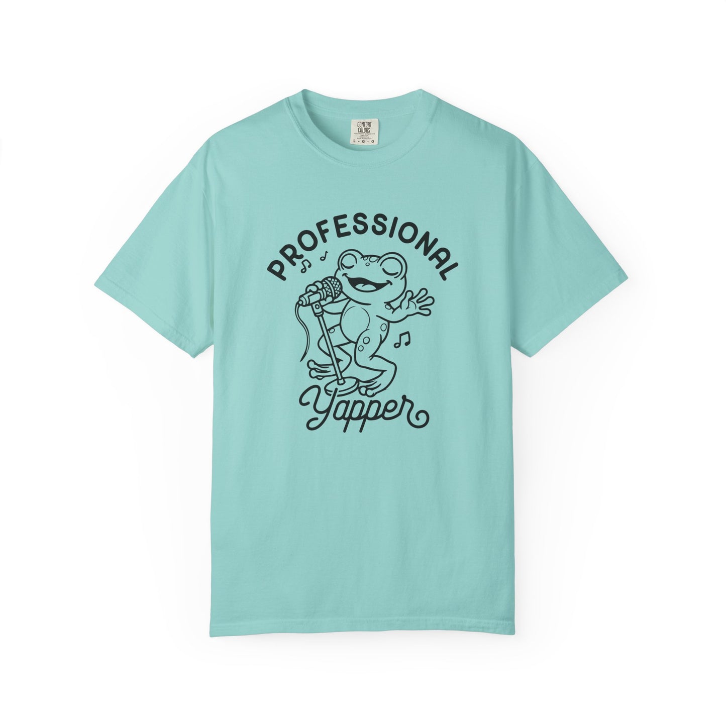 Professional Yapper Unisex Garment-Dyed T-Shirt - Casual Vintage Style for Everyday Wear