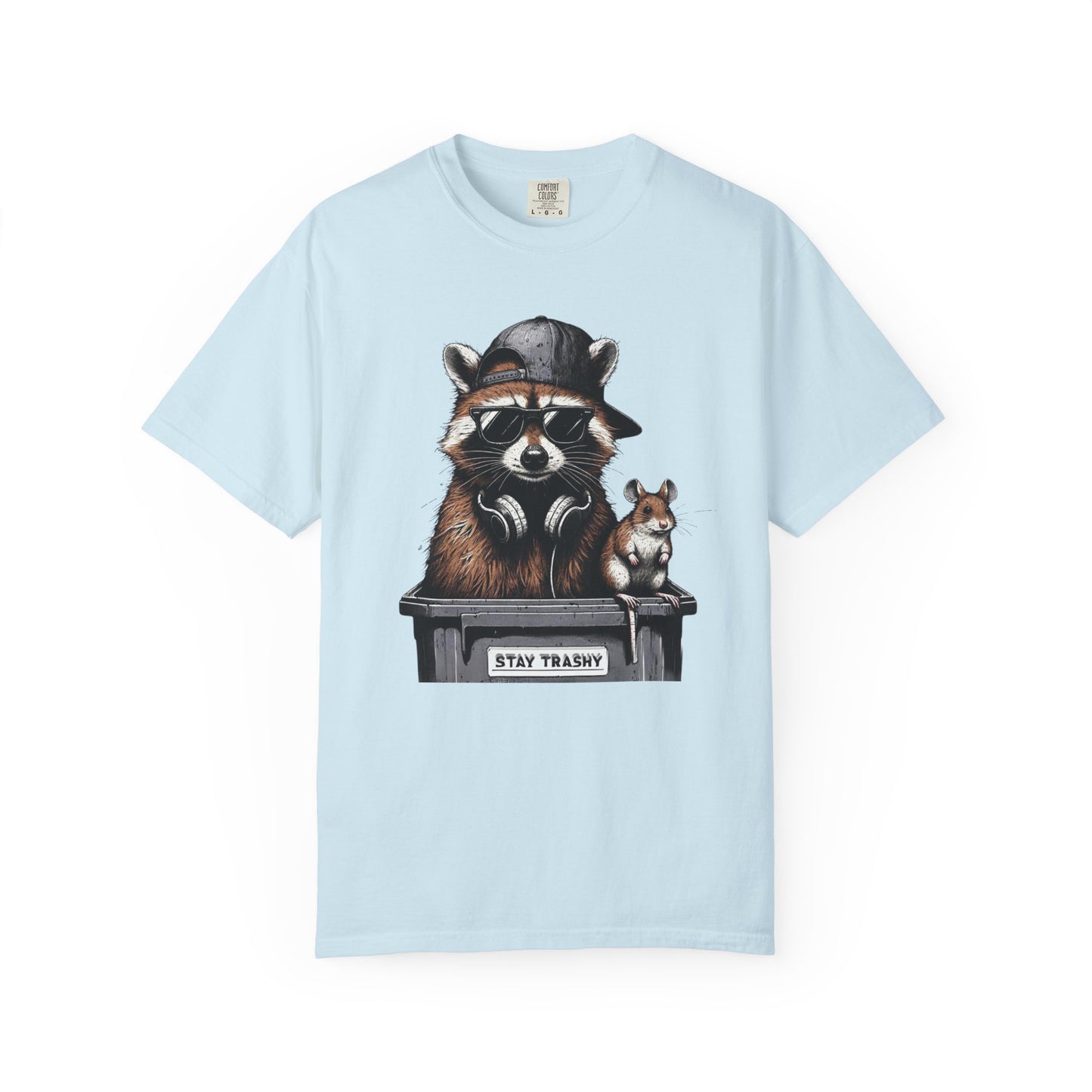 Stay trashy Unisex Garment-Dyed T-Shirt - Casual Vintage Style for Everyday Wear