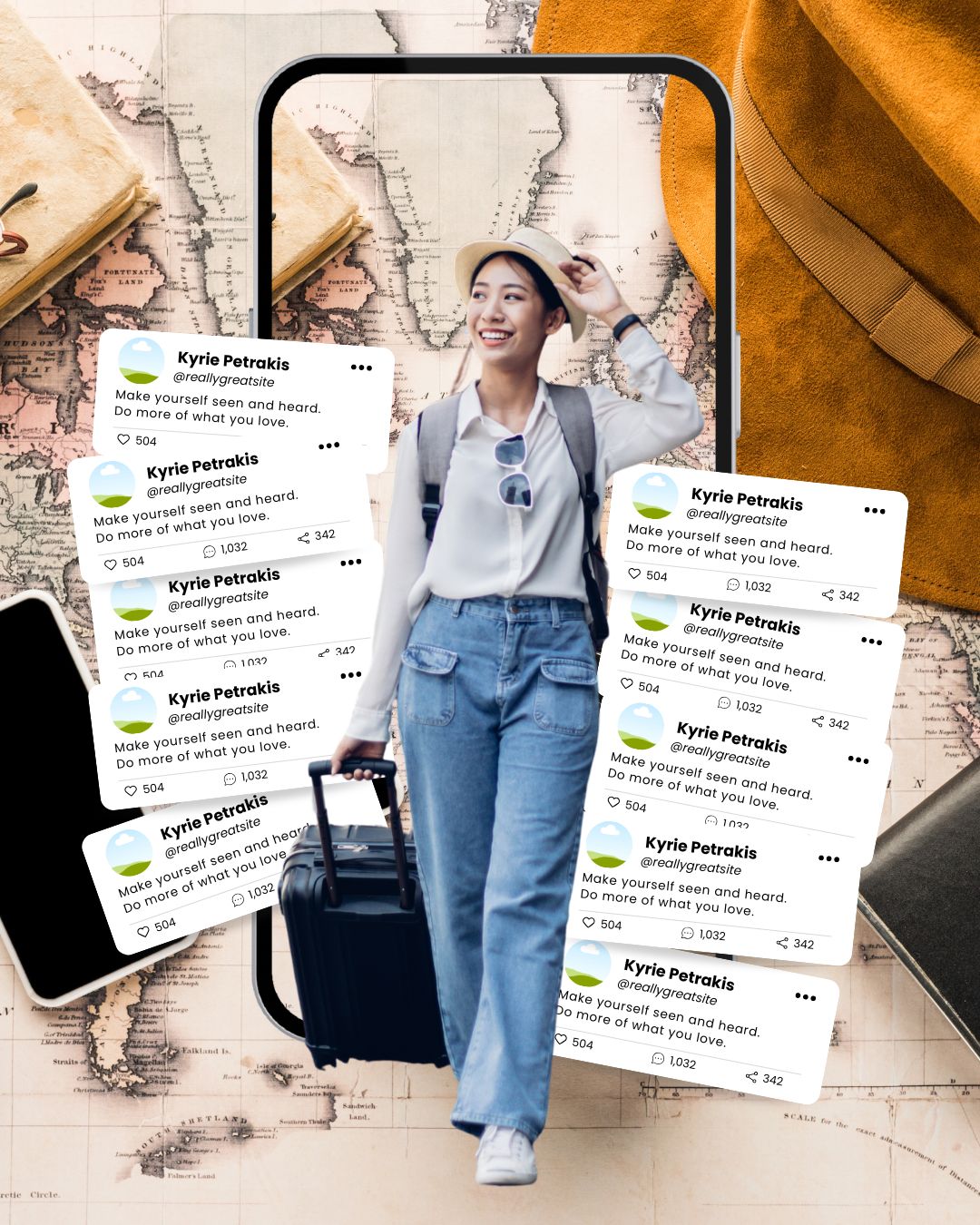 Eye-Catching 1 Post for Your Content Using This Template