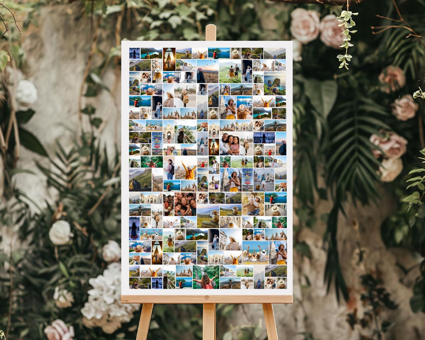 EDITABLE 150 Photo Collage, Welcome Sign, Poster Sign, Canva, DIGITAL