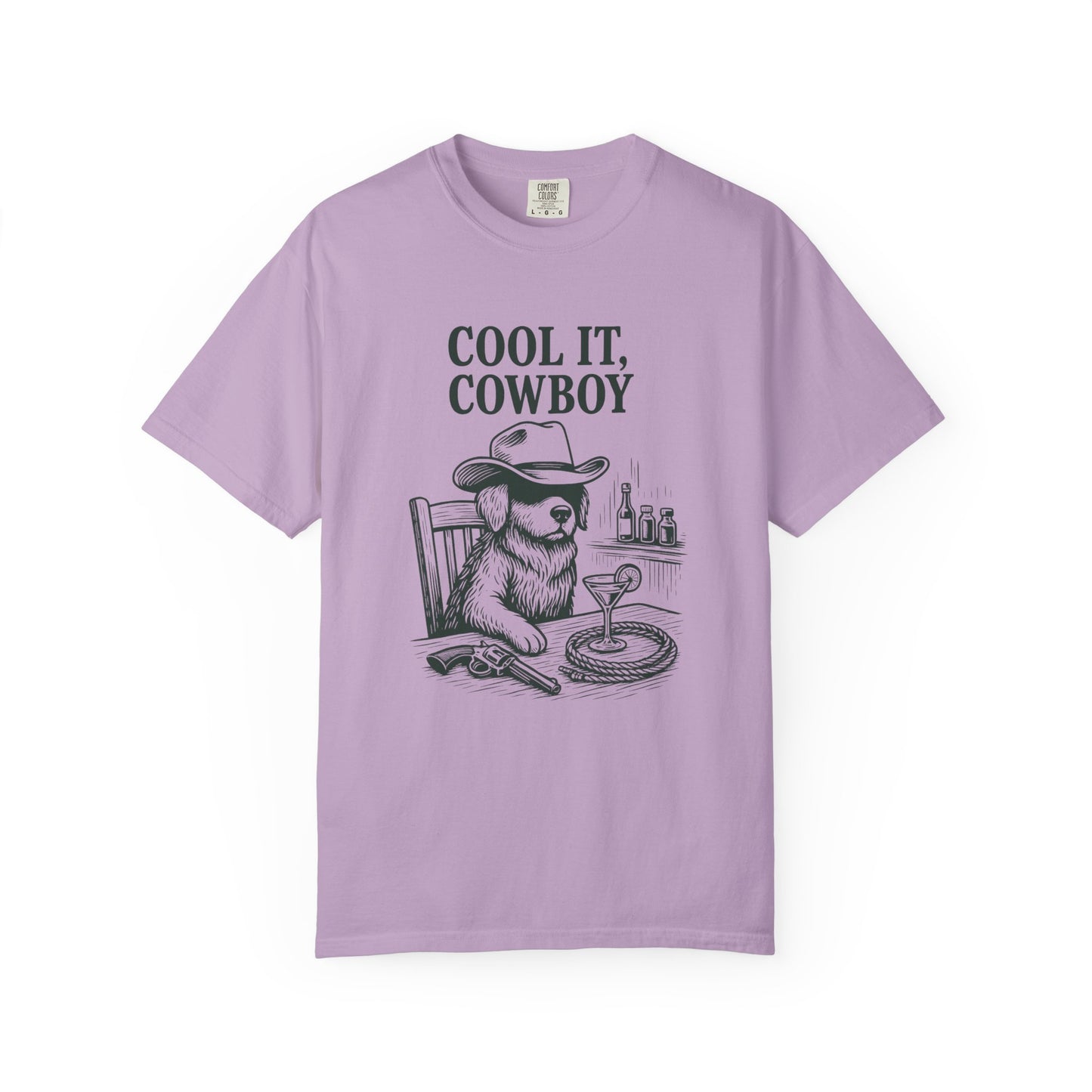 Cool it cowboy Unisex Garment-Dyed T-Shirt - Casual Vintage Style for Everyday Wear