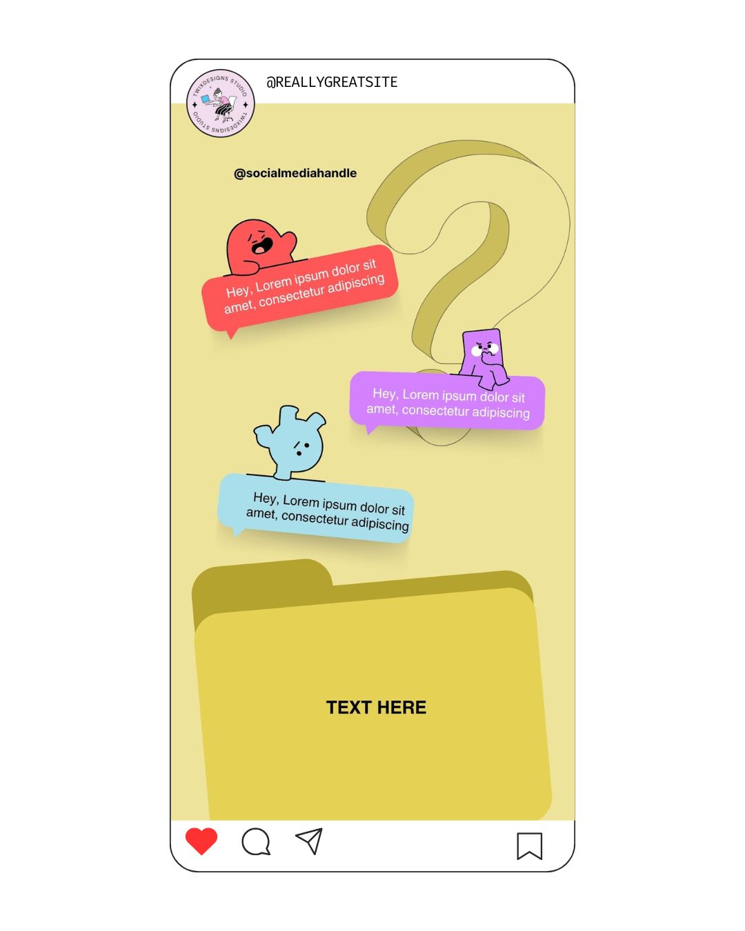 Questions Comment Social Media Instagram Reels Post Editable Canva Templates