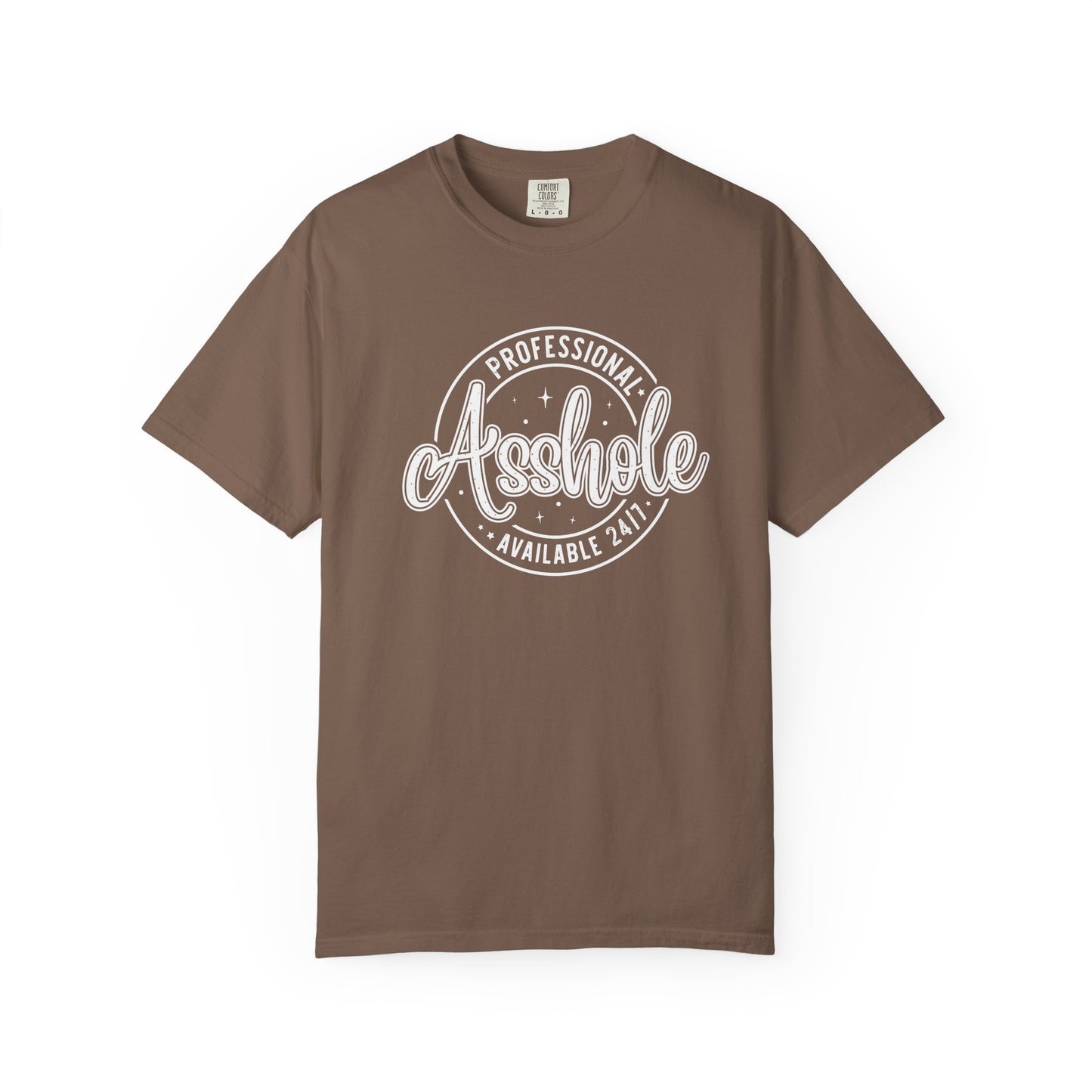 Professional asshole Unisex Garment-Dyed T-Shirt - Casual Vintage Style for Everyday Wear