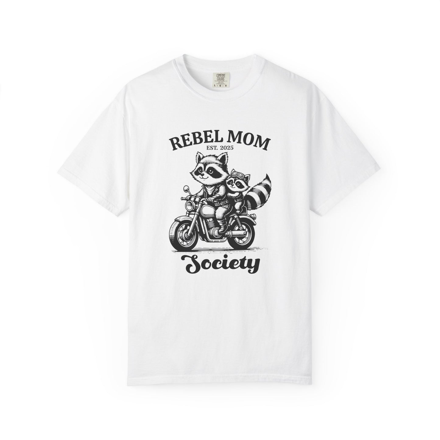 Rebel Mom Unisex Garment-Dyed T-Shirt - Casual Vintage Style for Everyday Wear