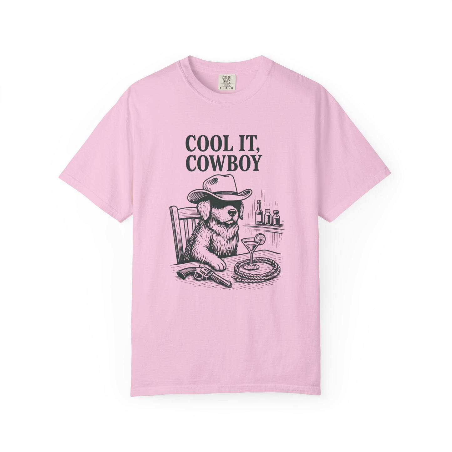 Cool it cowboy Unisex Garment-Dyed T-Shirt - Casual Vintage Style for Everyday Wear