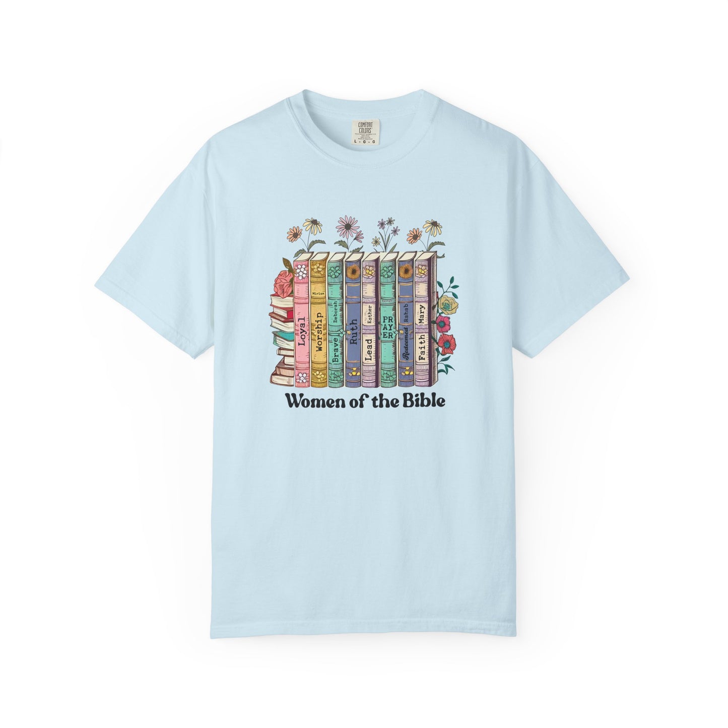 Women of the Bible Unisex Garment-Dyed T-Shirt - Casual Vintage Style for Everyday Wear