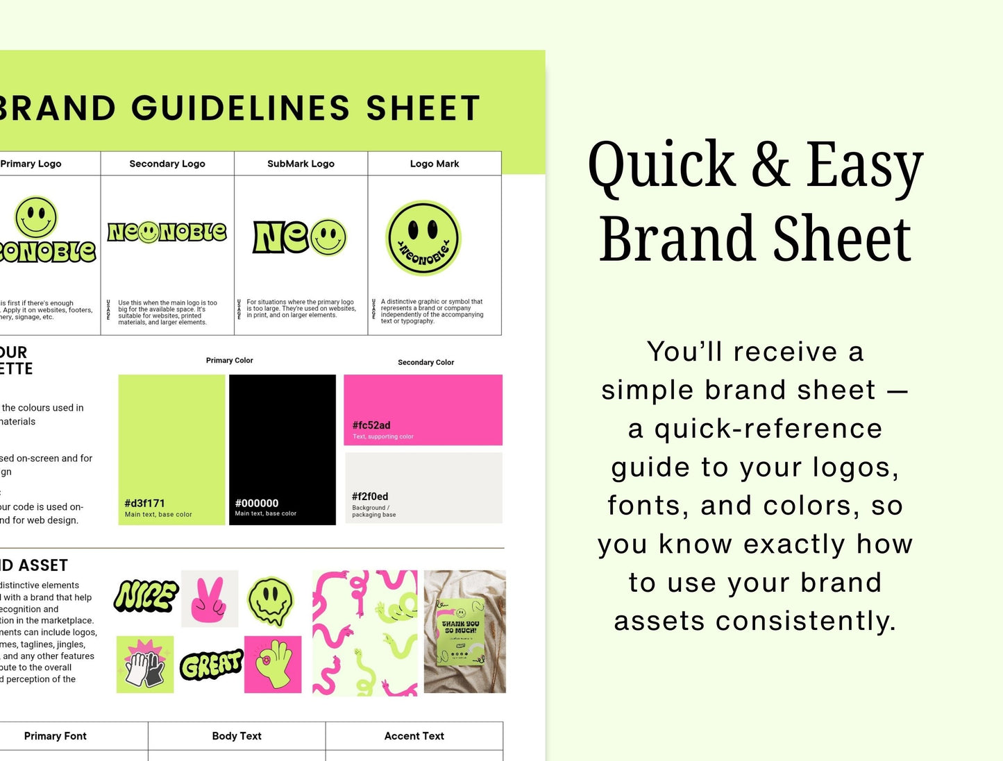 Branding Kit NeoNoble Canva Templates Product Fashion Coach Etsy Kit Black Green Theme