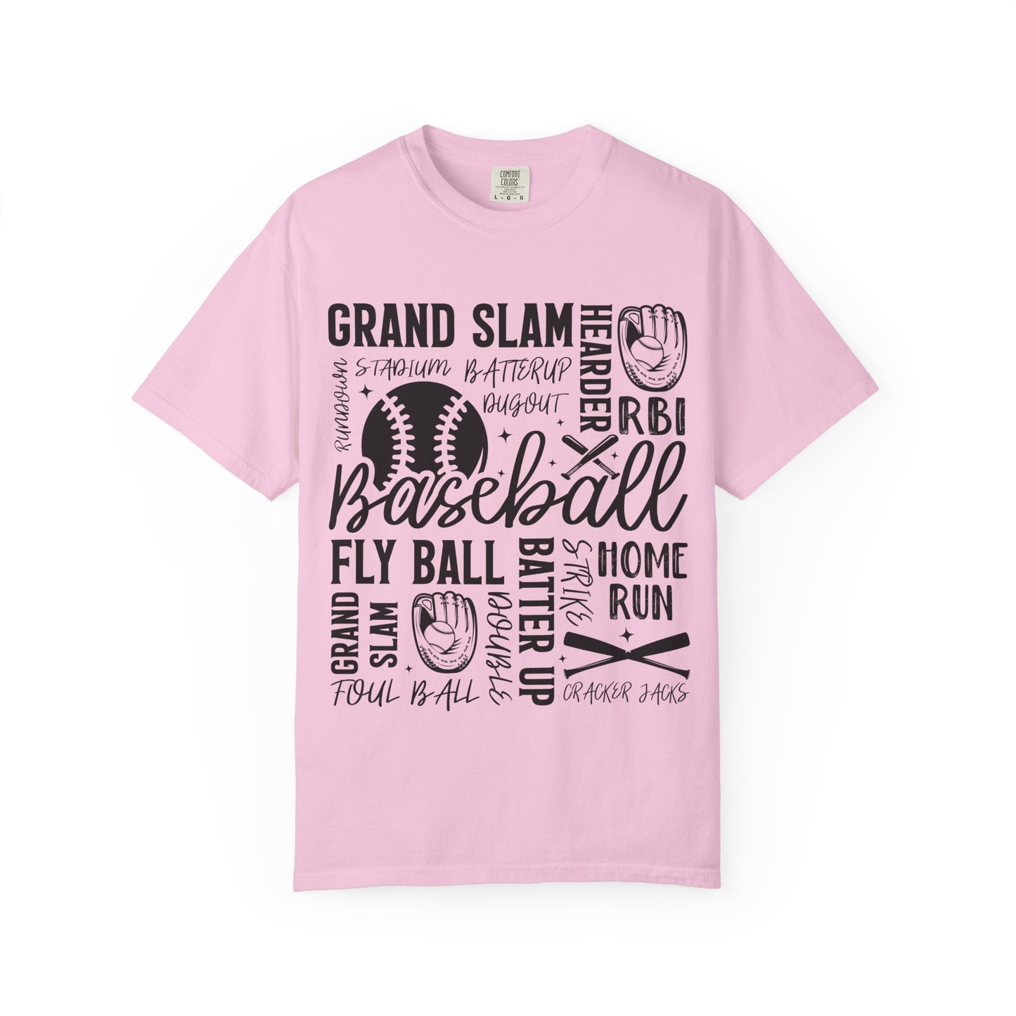 Baseball mom Unisex Garment-Dyed T-Shirt - Casual Vintage Style for Everyday Wear