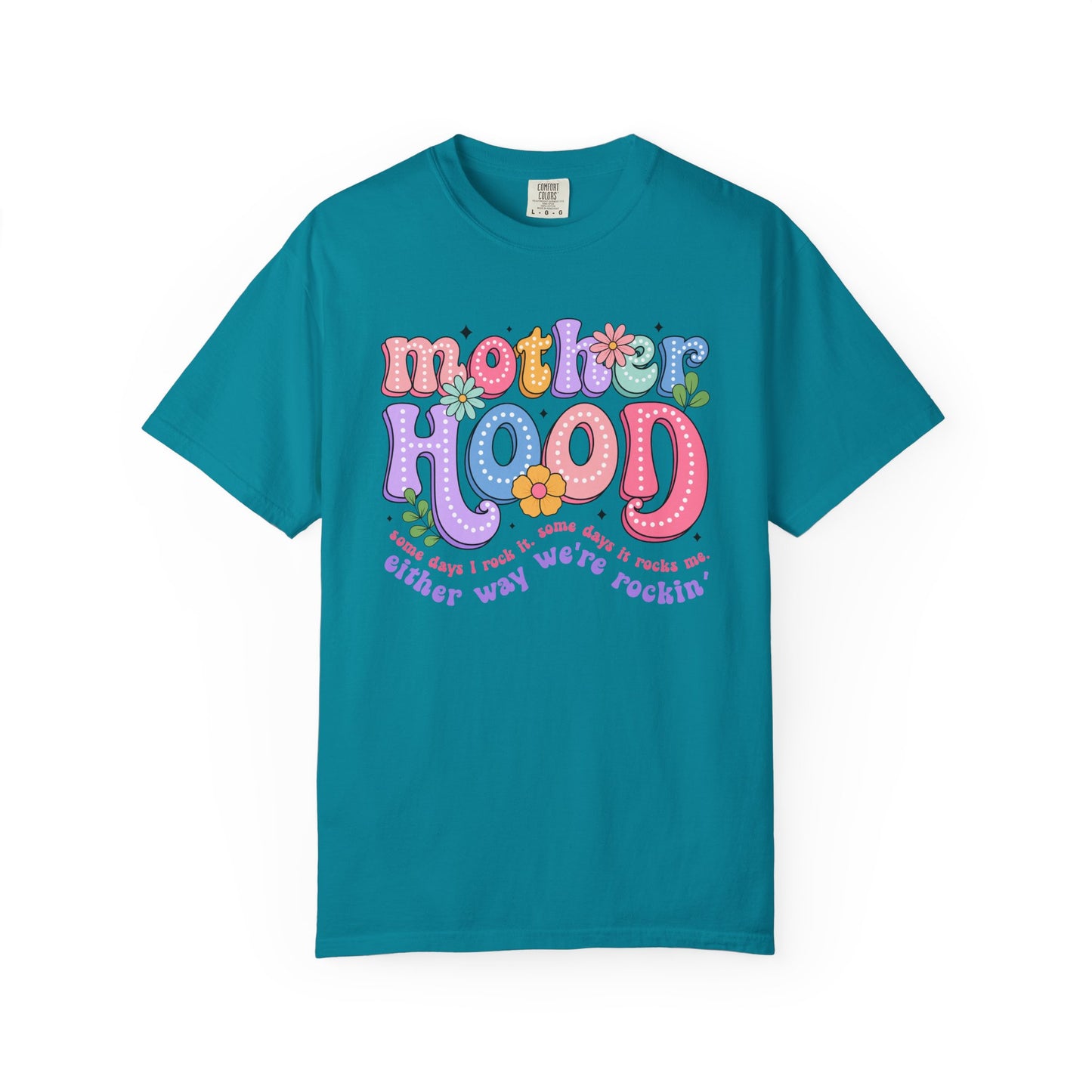 Motherhood Unisex Garment-Dyed T-Shirt - Casual Vintage Style for Everyday Wear