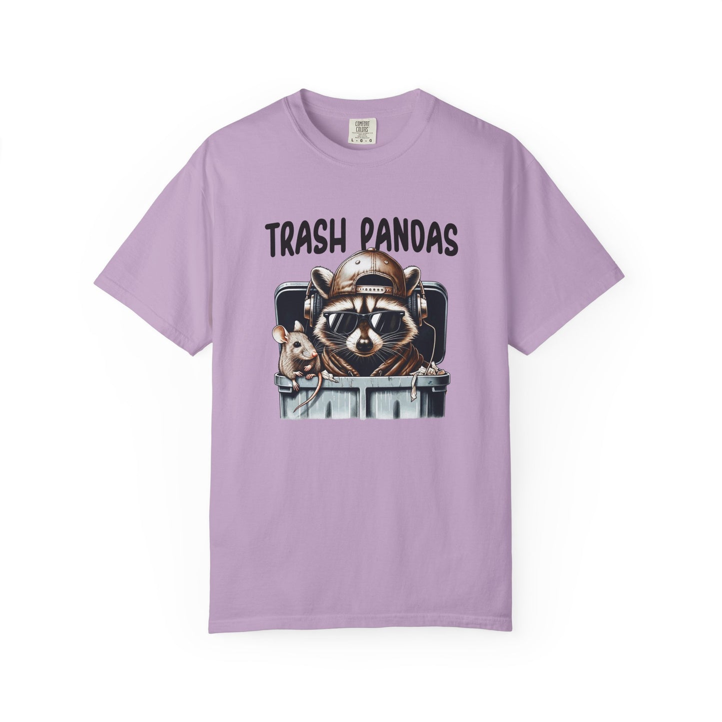 Trash Pandas Unisex Garment-Dyed T-Shirt - Casual Vintage Style for Everyday Wear