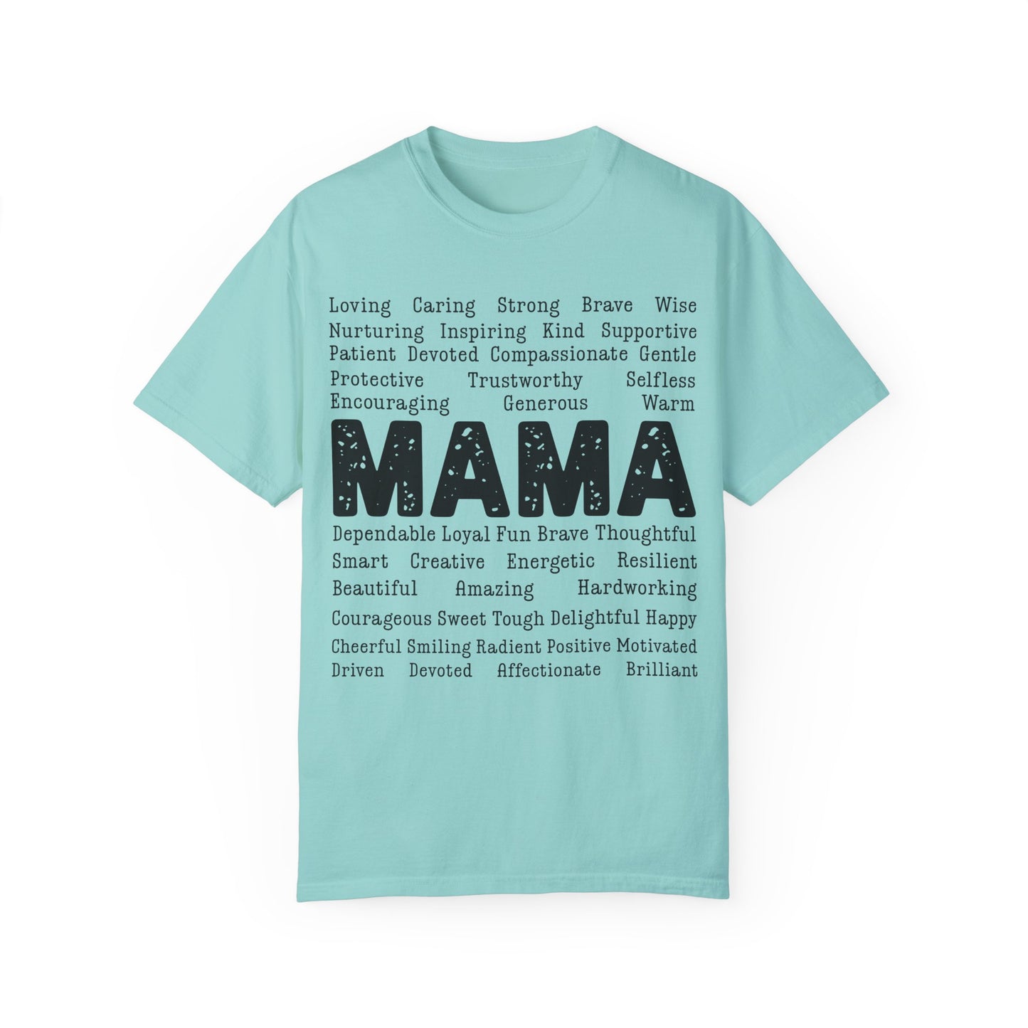 Mama Unisex Garment-Dyed T-Shirt - Casual Vintage Style for Everyday Wear