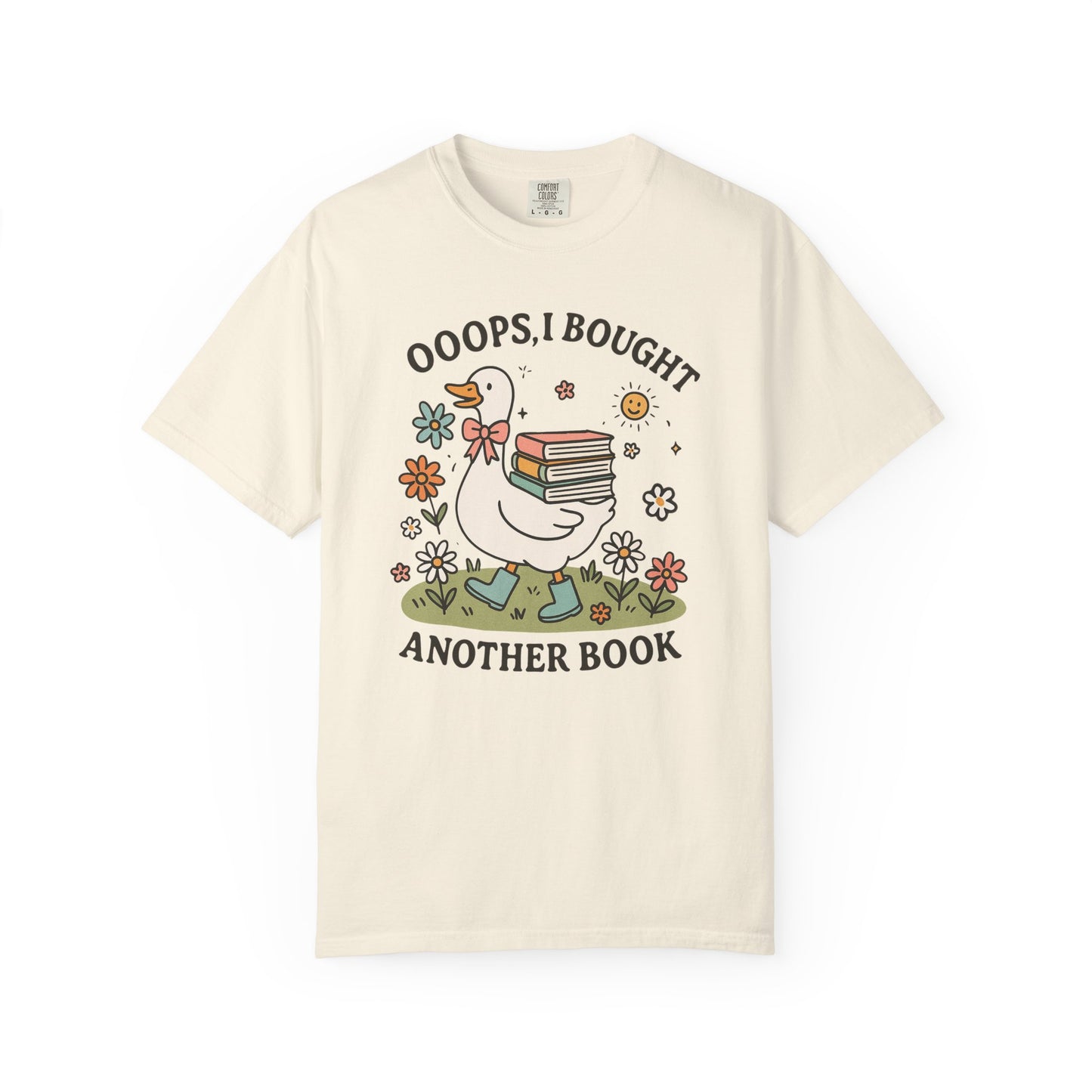 Ooops I bought another book Unisex Garment-Dyed T-Shirt - Casual Vintage Style for Everyday Wear