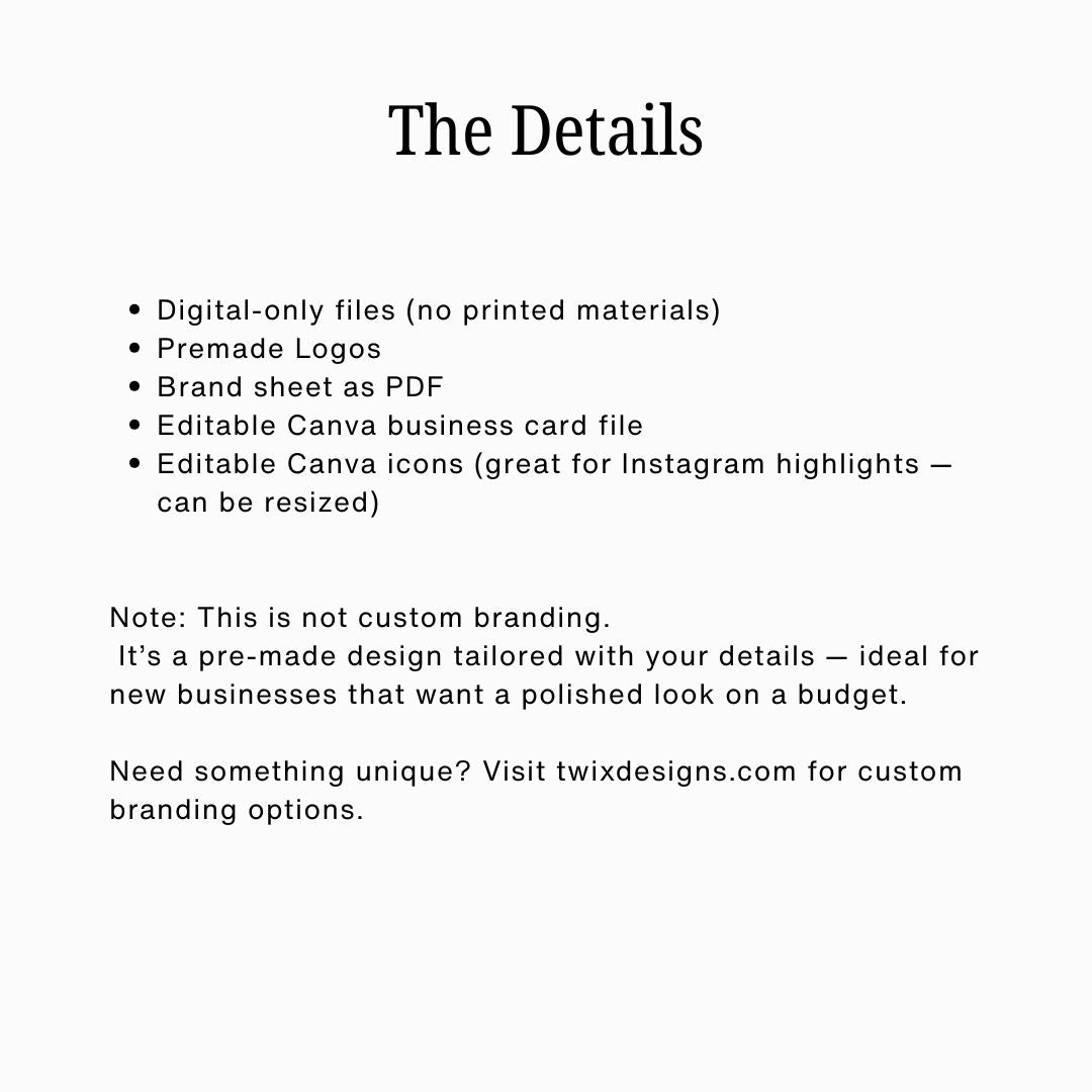 Branding Kit Snuggletails Pet Business Editable Canva Templates Business Cards Marketing Posts Blue Orange Theme