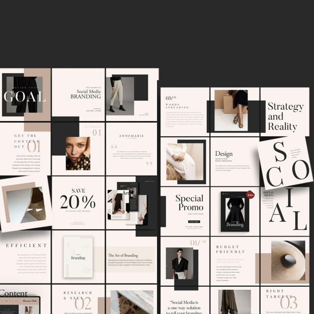 Instagram Puzzle Post Using This Style Theme