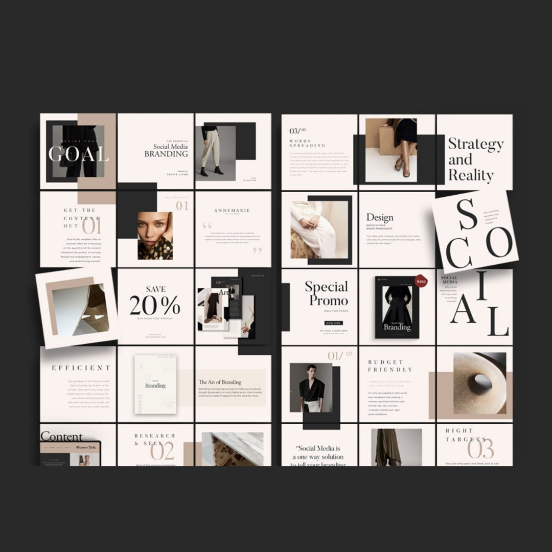 Instagram Puzzle Post Using This Style Theme