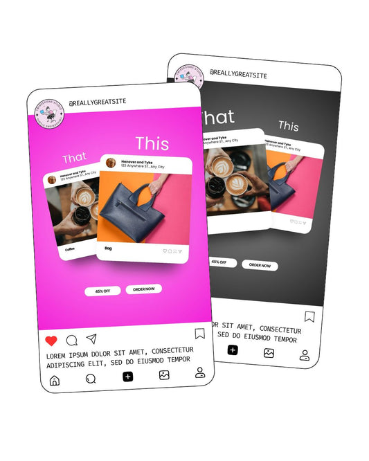 This or That Social Media Instagram Post