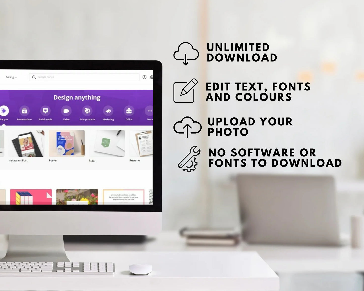 Photography Pricing Guide, Wedding Photography Price List, Edit in Canva - PDP12