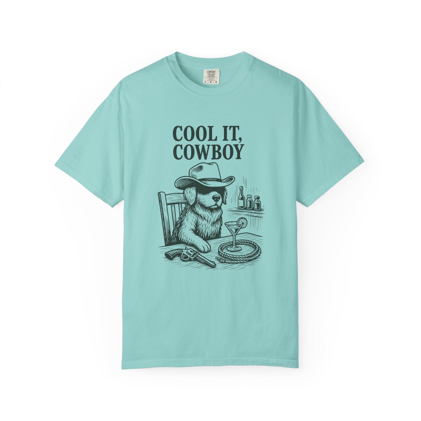 Cool it cowboy Unisex Garment-Dyed T-Shirt - Casual Vintage Style for Everyday Wear