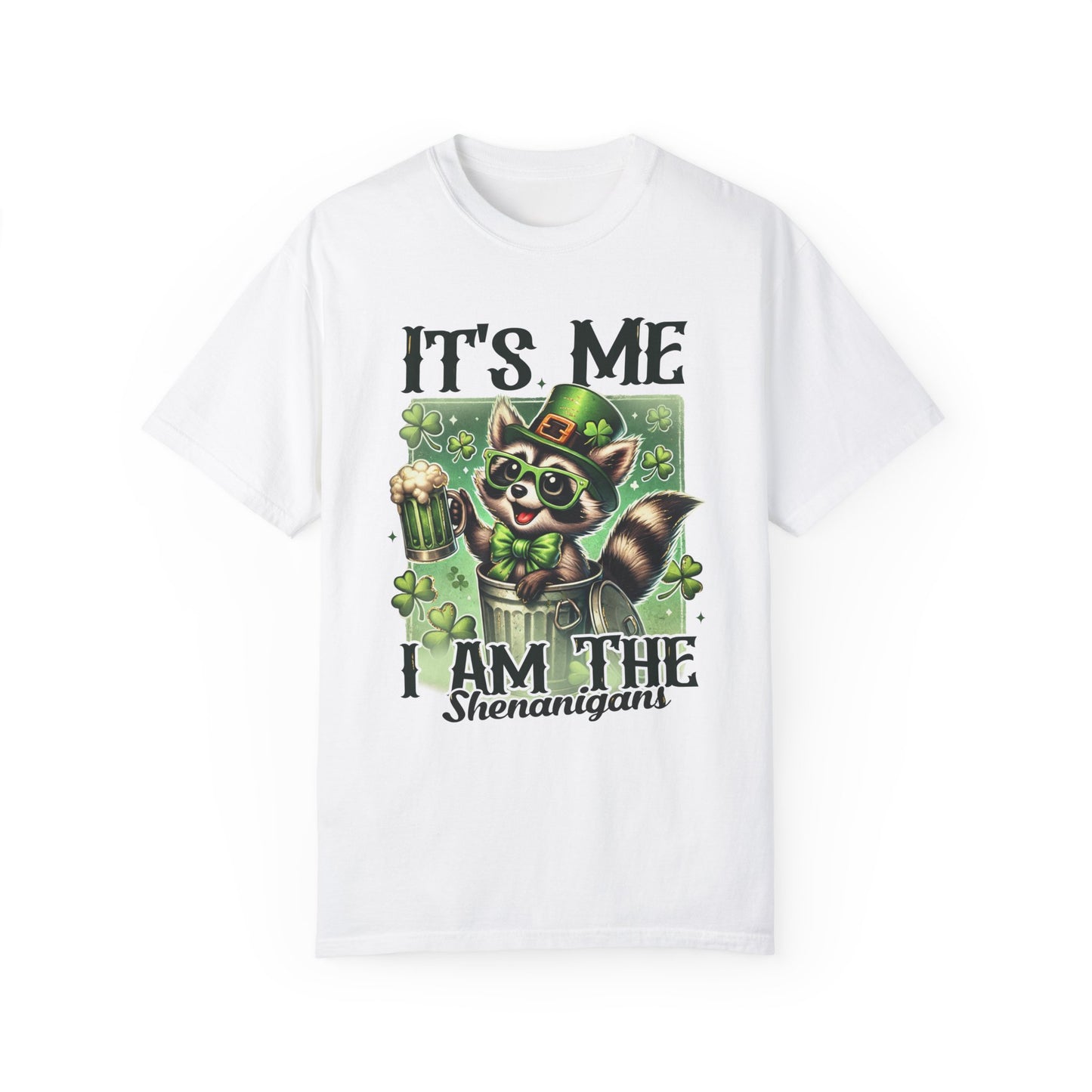 It's me I am the Shenanigans Unisex Garment-Dyed T-Shirt - Casual Vintage Style for Everyday Wear