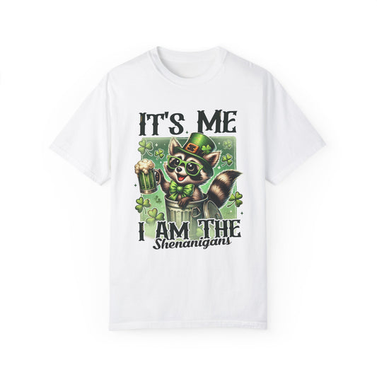 It's me I am the Shenanigans Unisex Garment-Dyed T-Shirt - Casual Vintage Style for Everyday Wear
