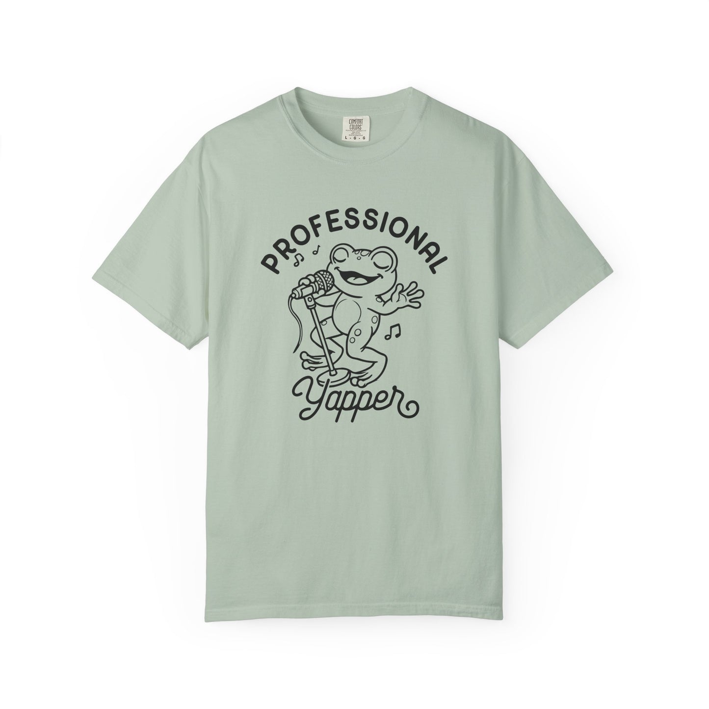 Professional Yapper Unisex Garment-Dyed T-Shirt - Casual Vintage Style for Everyday Wear