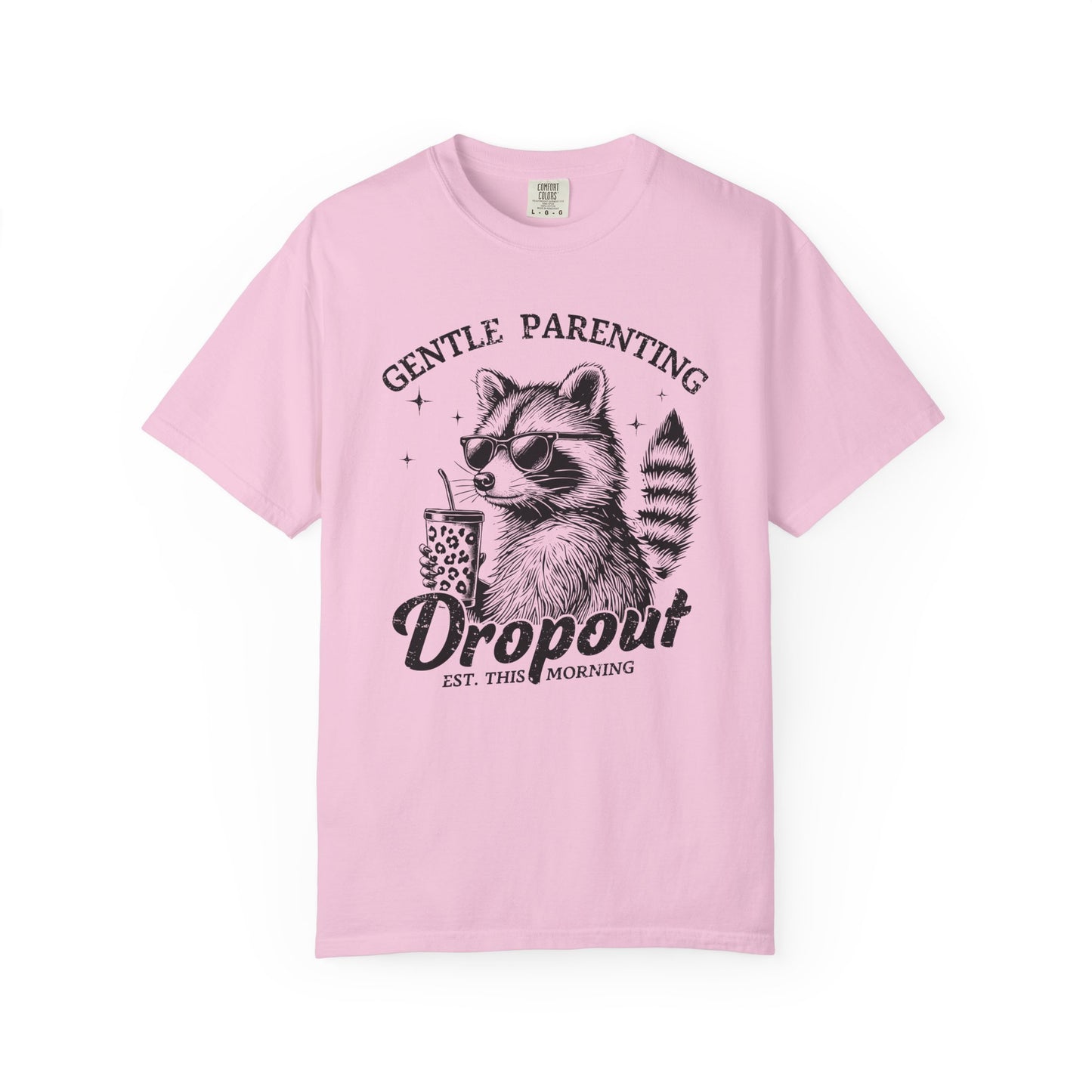 Gentle Parenting Dropout Unisex Garment-Dyed T-Shirt - Casual Vintage Style for Everyday Wear