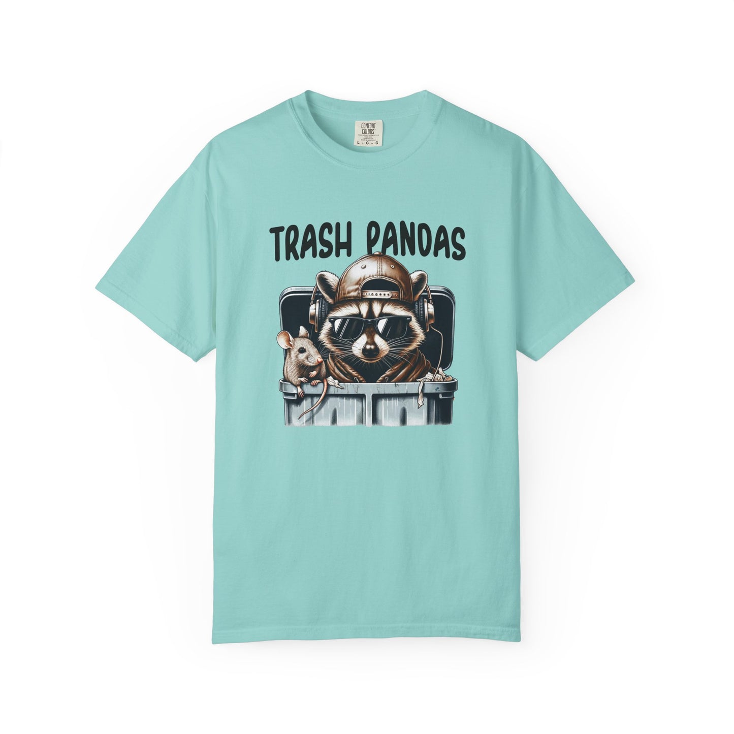 Trash Pandas Unisex Garment-Dyed T-Shirt - Casual Vintage Style for Everyday Wear