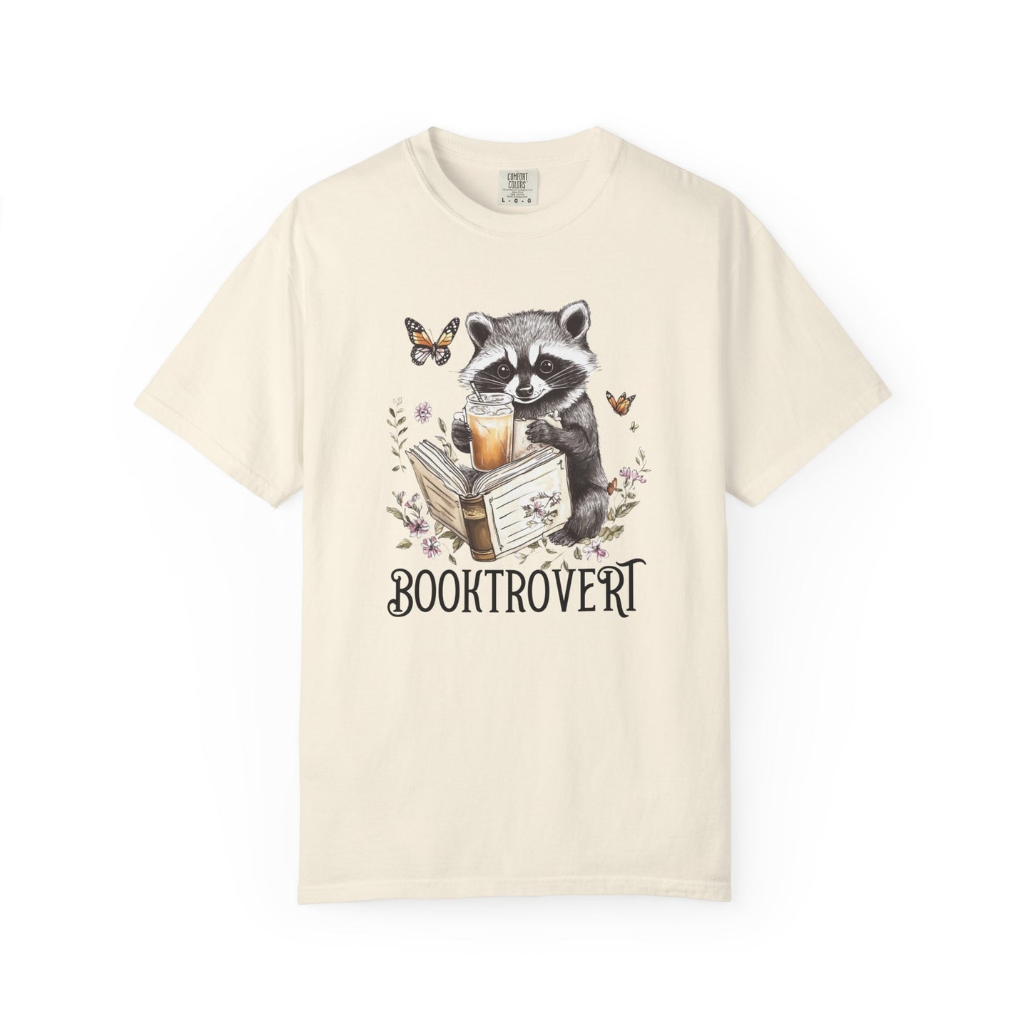 Booktrovert Unisex Garment-Dyed T-Shirt - Casual Vintage Style for Everyday Wear