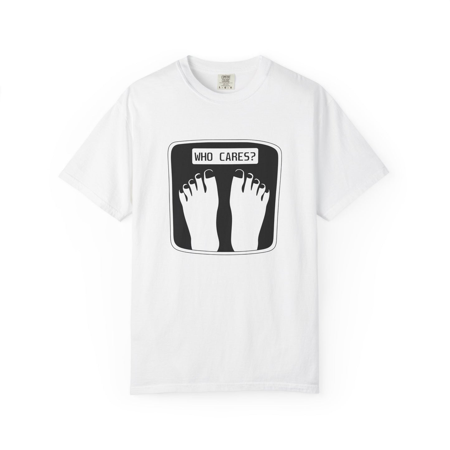 Who Cares Fitness Unisex Garment-Dyed T-Shirt - Casual Vintage Style for Everyday Wear