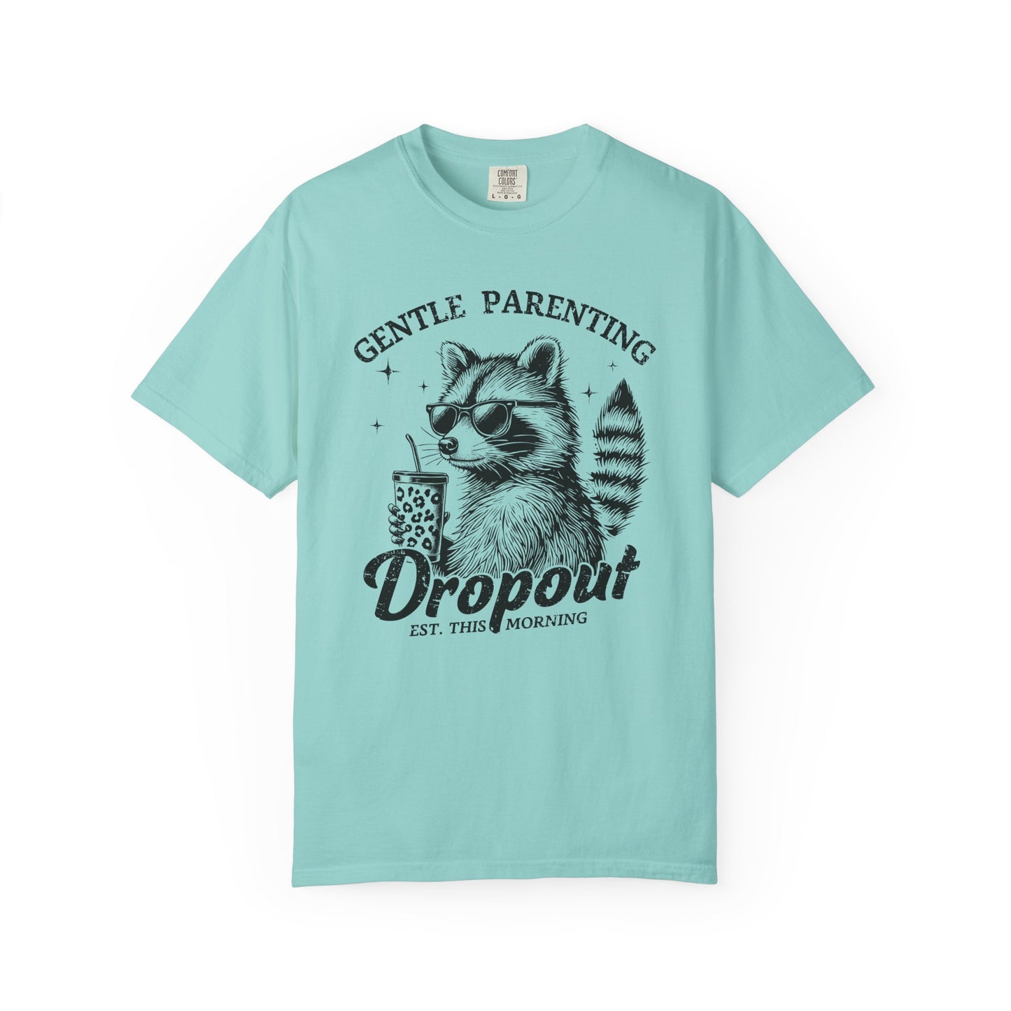 Gentle Parenting Dropout Unisex Garment-Dyed T-Shirt - Casual Vintage Style for Everyday Wear