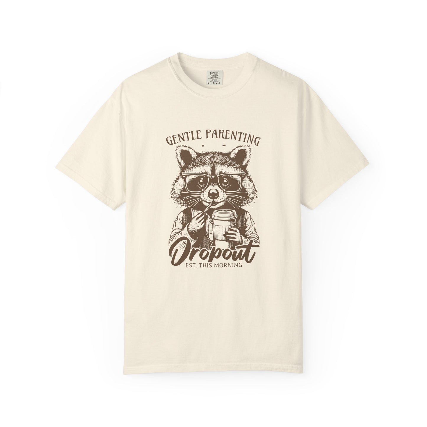 Gentle Parenting Drop out Unisex Garment-Dyed T-Shirt - Casual Vintage Style for Everyday Wear