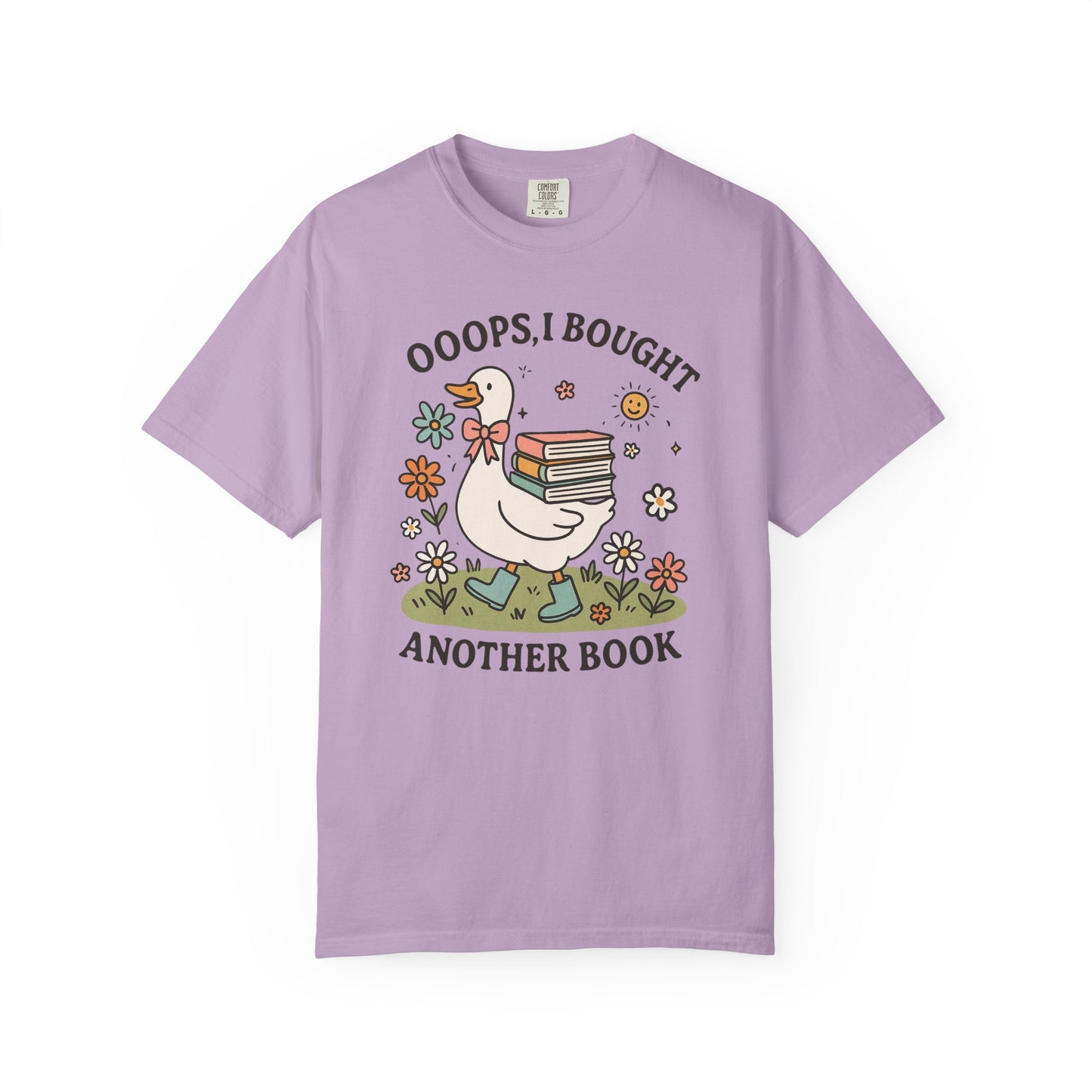 Ooops I bought another book Unisex Garment-Dyed T-Shirt - Casual Vintage Style for Everyday Wear