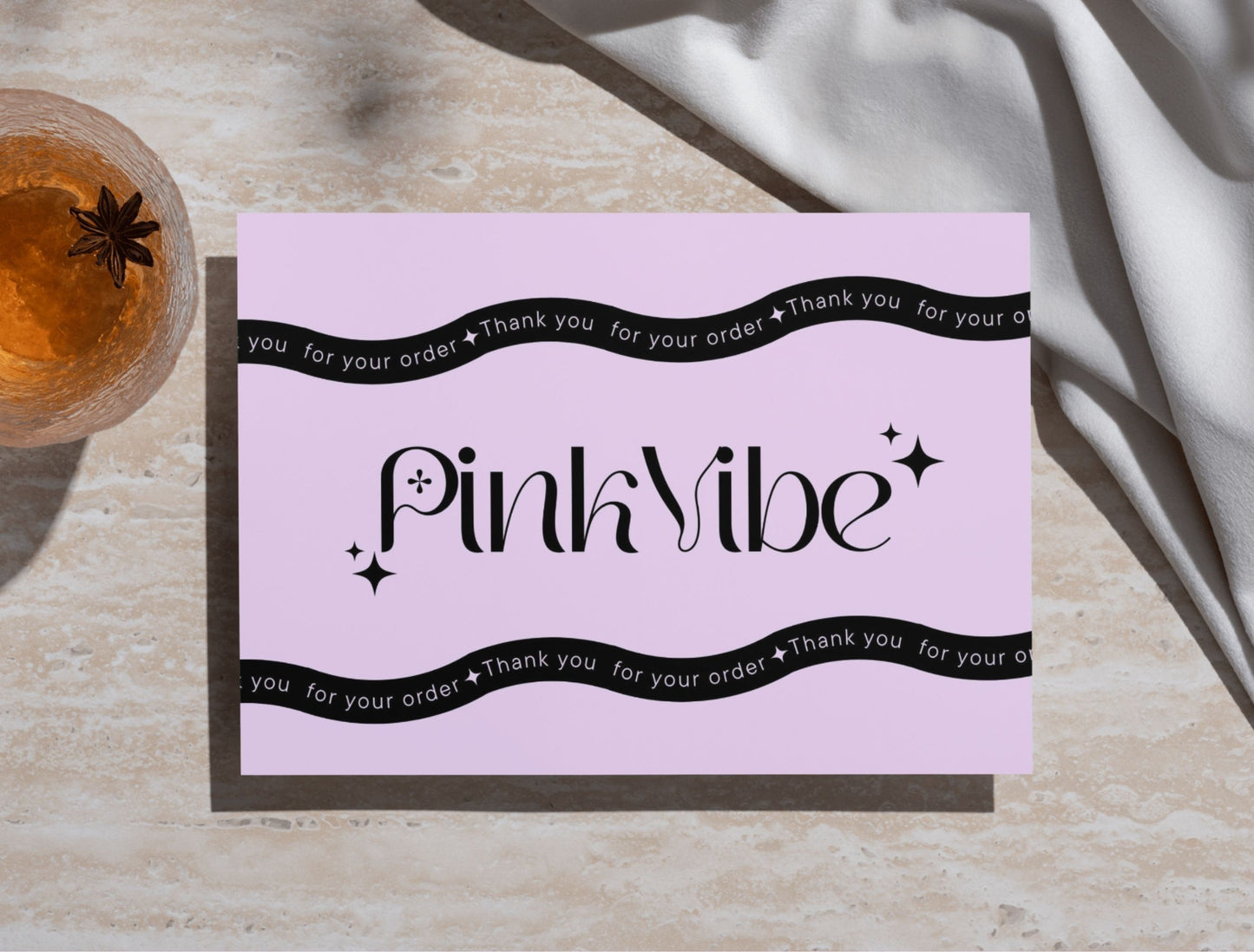 Small Business Printable Kit Canva Templates – Thank You Card, Loyalty Card, Gift Certificate, QR Code Payment Pinkvibe Theme