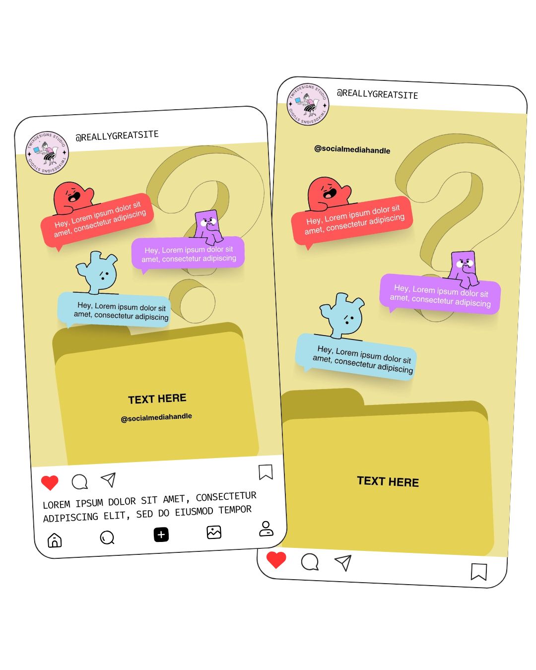 Questions Comment Social Media Instagram Reels Post Editable Canva Templates