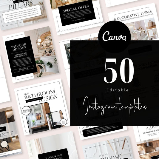 50 Minimalist Interior Design Social Media Posts