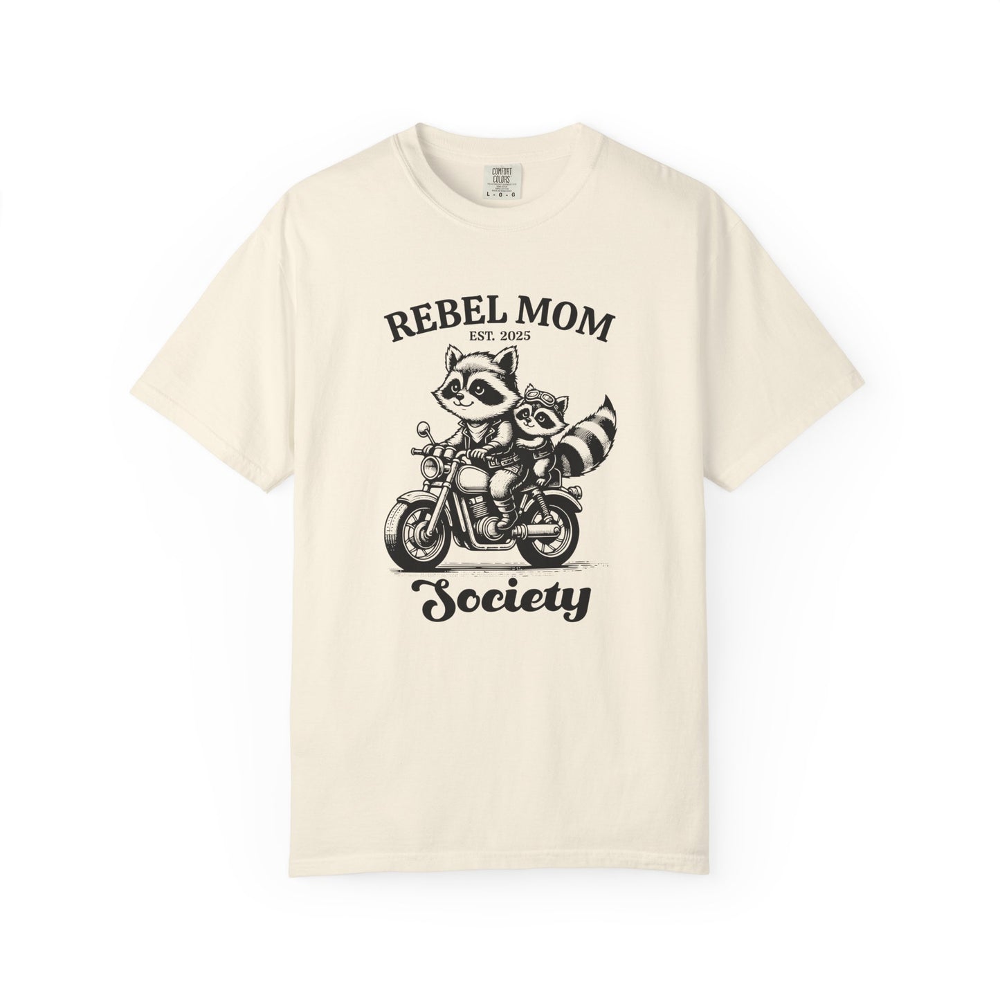 Rebel Mom Unisex Garment-Dyed T-Shirt - Casual Vintage Style for Everyday Wear