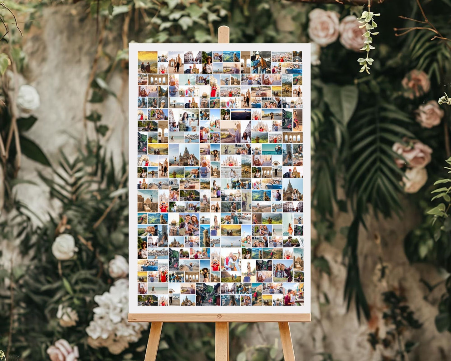 EDITABLE 200 Photo Collage, Welcome Sign, Poster Sign, Canva, DIGITAL