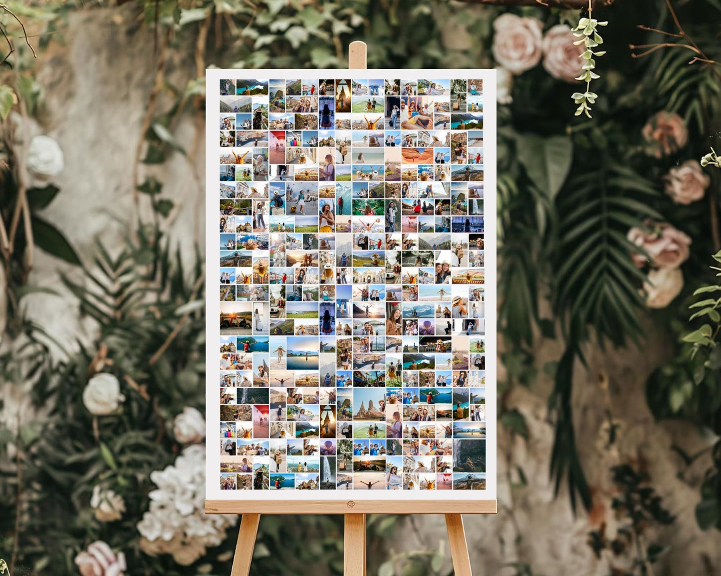 EDITABLE 250 Photo Collage, Welcome Sign, Poster Sign, Canva, DIGITAL