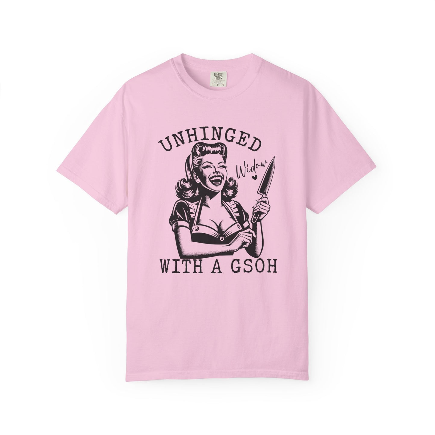 Unhinged with a gsoh Unisex Garment-Dyed T-Shirt - Casual Vintage Style for Everyday Wear