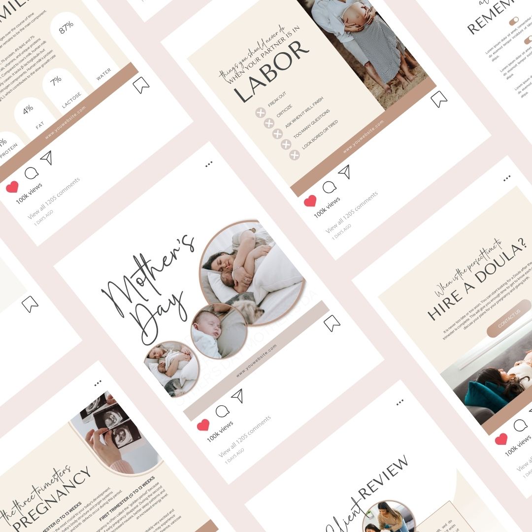50 Doula Social Media Posts