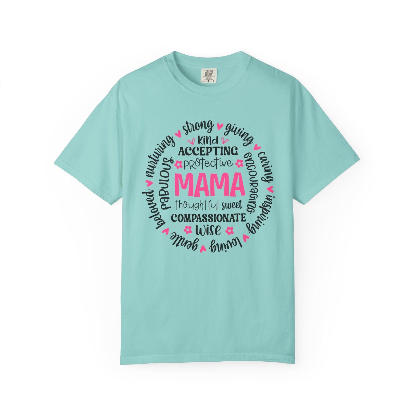 Mama Unisex Garment-Dyed T-Shirt - Casual Vintage Style for Everyday Wear