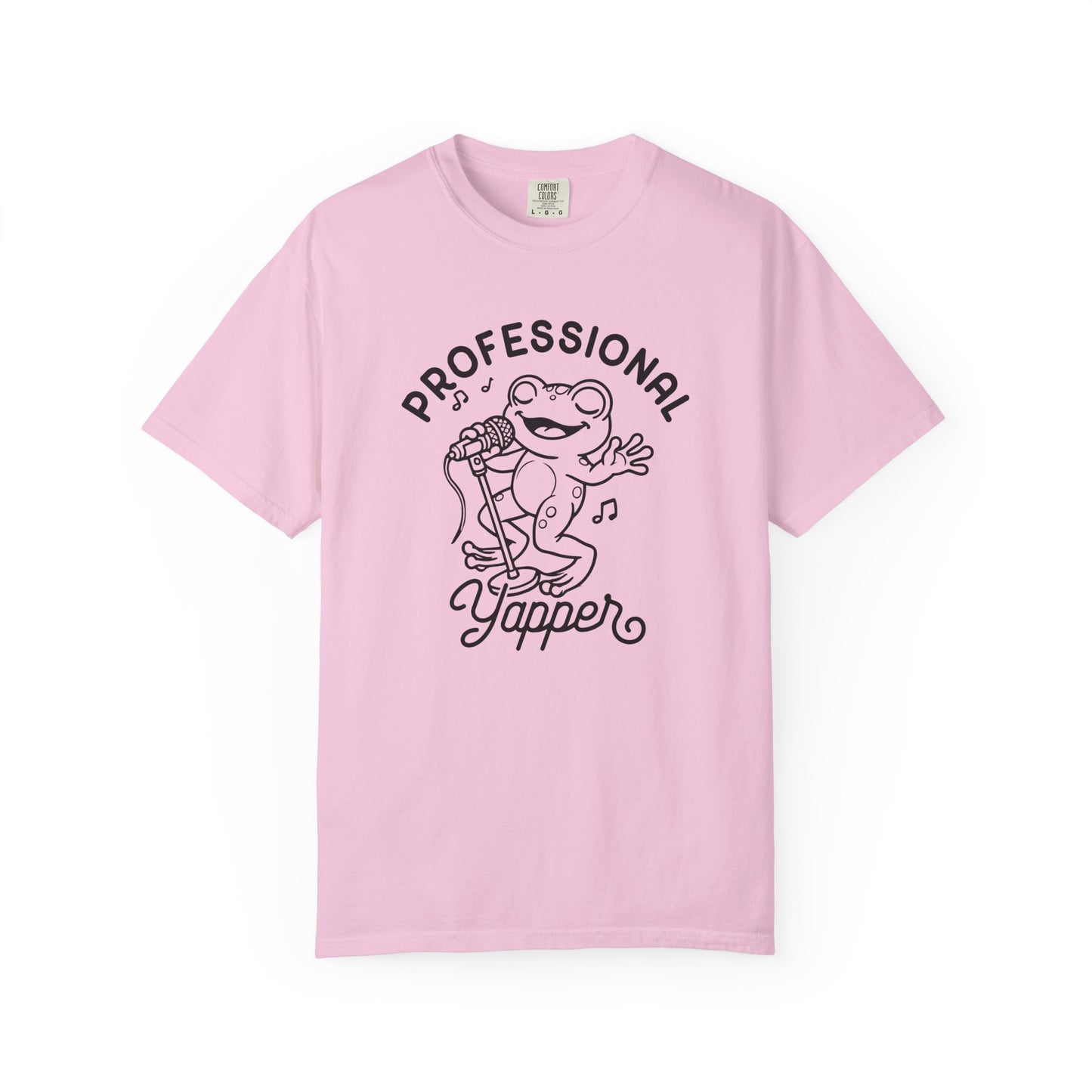 Professional Yapper Unisex Garment-Dyed T-Shirt - Casual Vintage Style for Everyday Wear